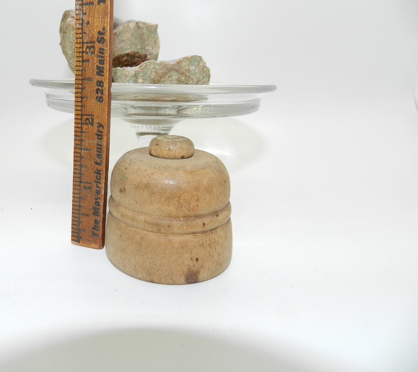 Authentic Antique 1 Pat  Butter Press - 4 Petaled Flower