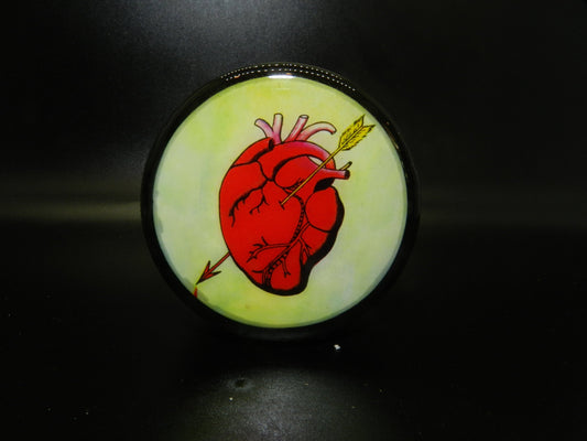 2 oz. Tin with El Corazon Mexico Loteria Game
