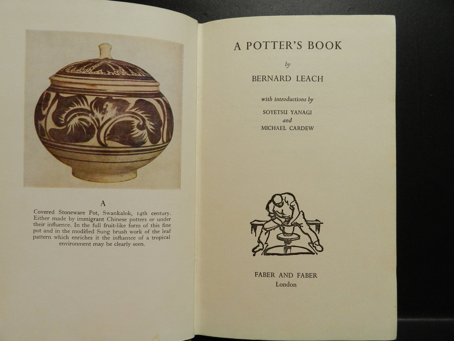 Vintage Book "A Potters Book" by Leach  1969 Second Edition