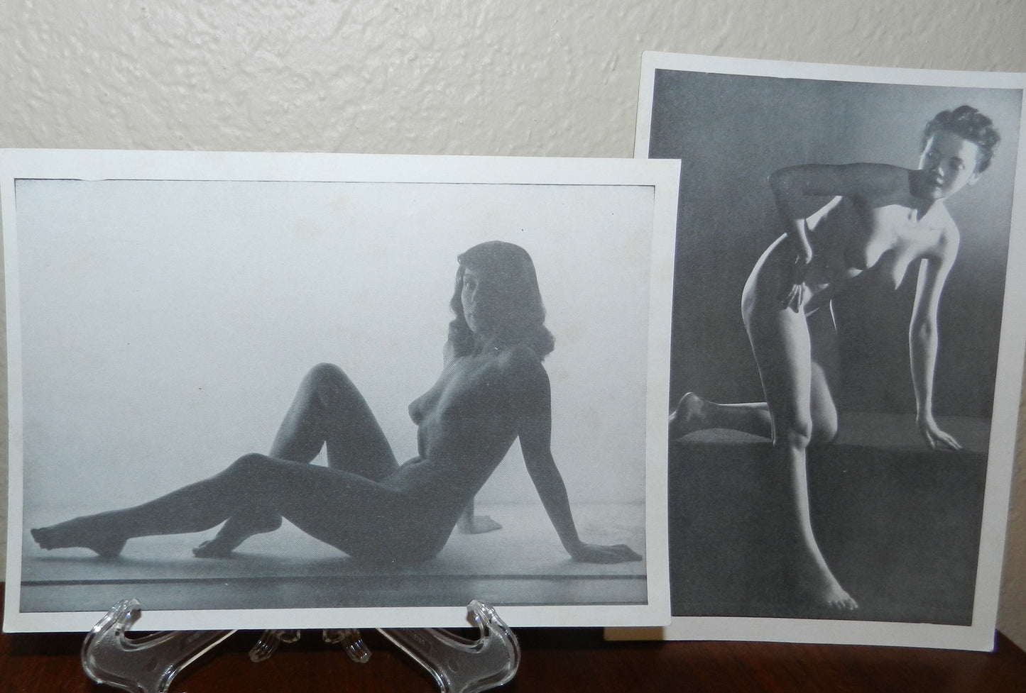 5 Vintage Nude Artist Model Prints and more  1950s -Mature Content