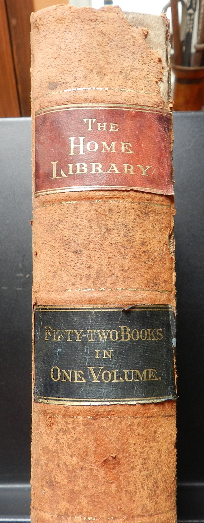 Antique Book "The Home Library"  Compiled by Peale   Fifty-Two Books in One Volume  1886   All Original Medical