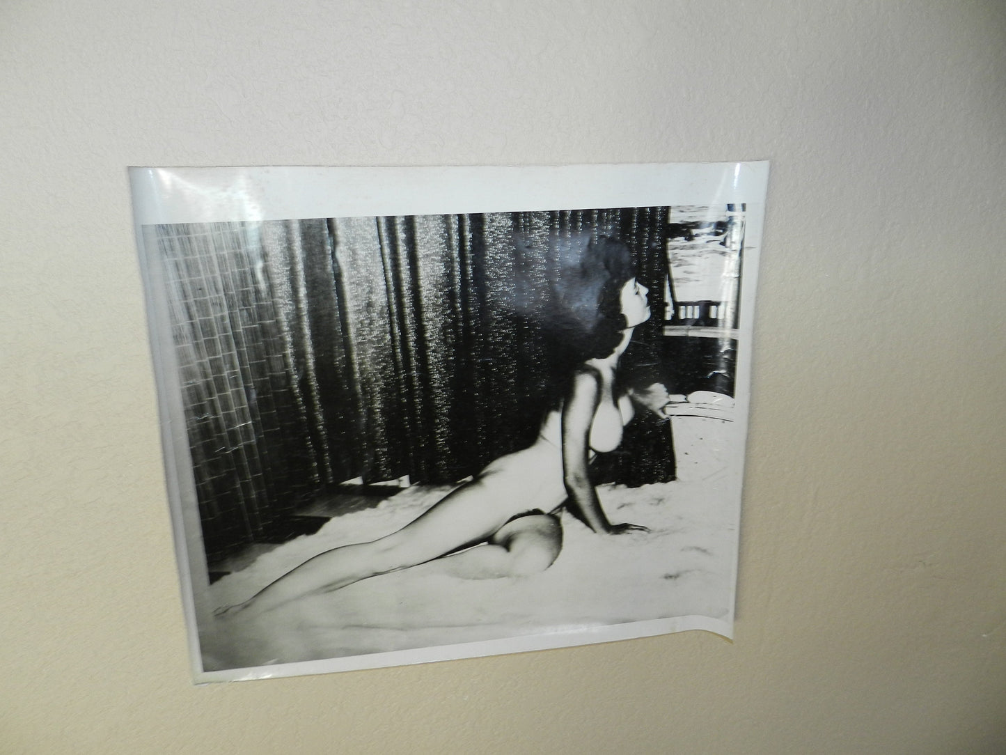 Mature Content - Vintage Nude Artist Model  Photograph Authentic and Original Photo