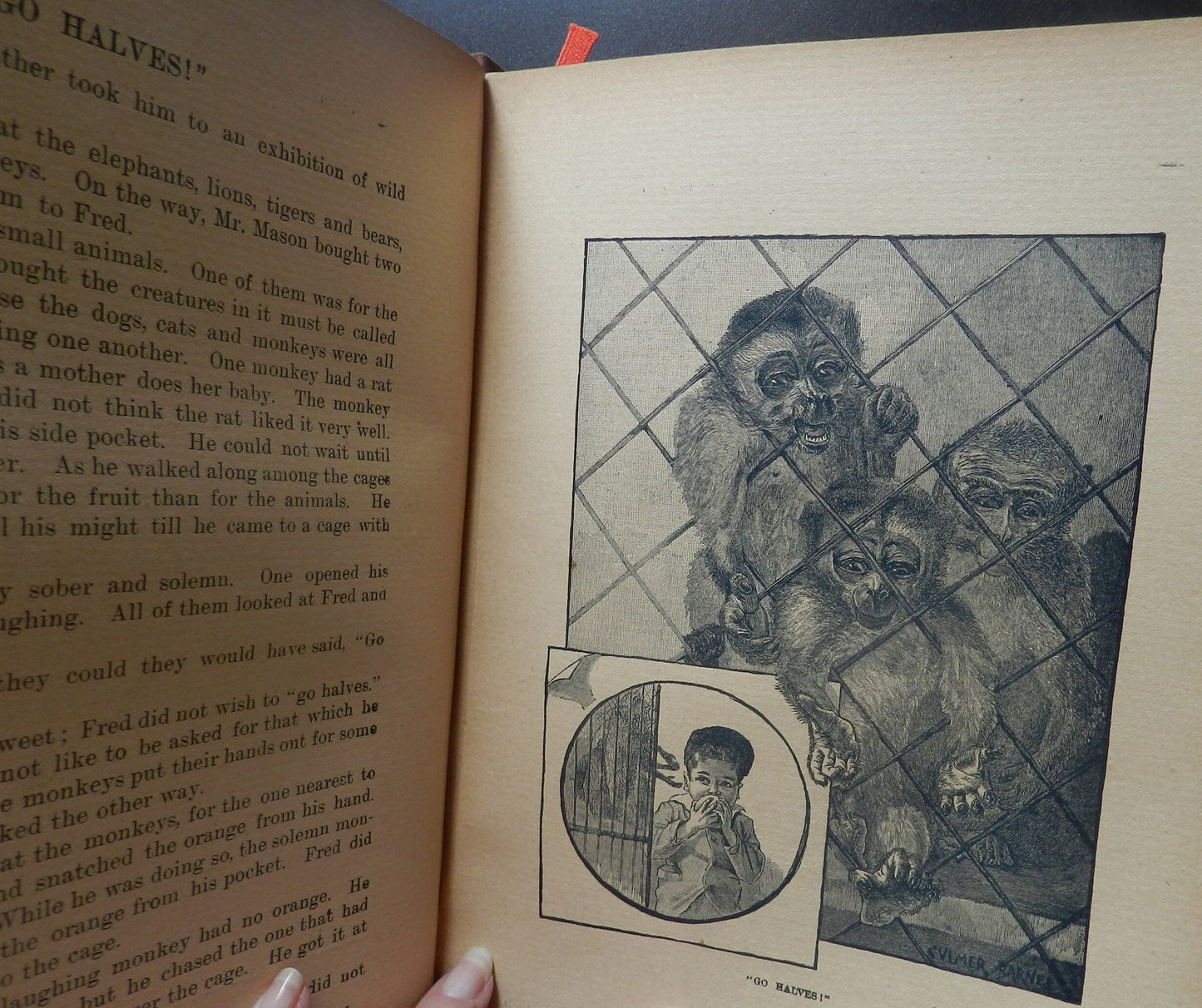 Antique "Our Young Folks at Home and Abroad" 1894
